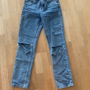Princess Polly, girls distressed boyfriend jean, size US 0